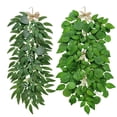 thumbnail image 2 of Decoración de pared para el hogar, colgante de imitación de planta verde, hoja de sauce, tira de glicina, colgante de eucalipto, 2 of 4