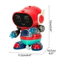thumbnail image 2 of Iumwxz Up to 65% off 'S Educational Robot Dancing Robot Toy Music Early Education Walking Robot Christmas Gift Toys Christmas home decor christmas clearance outdoors indoor, 2 of 2