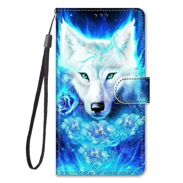 Fashion Leather Flip Case For Xiaomi Poco M6 Pro 5G X5 Pro 12T Redmi Note 12 Pro Plus 12S 12C Butterfly Painted Wallet Cover