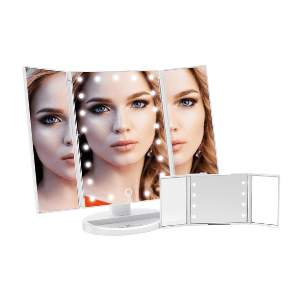 Go Trifold Makeup Mirror Bundle, Impressions Vanity Tri Fold Mirror