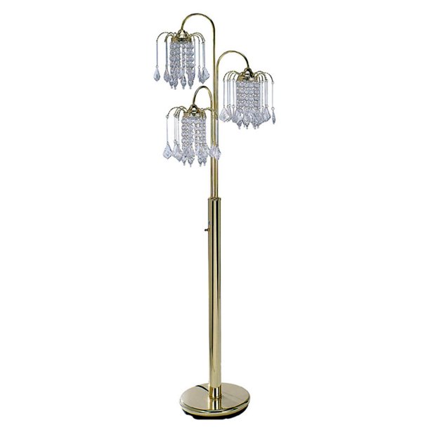 Ore International 6866G 3Way Floor Lamp