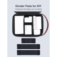 thumbnail image 5 of Electronics Organizer Travel Case for Chargers and Cords, Hard Case for Electronics, Portable Tech Bag, Travel Essentials for Chargers//USB Drives/SD Cards, Tech Gifts, 5 of 6