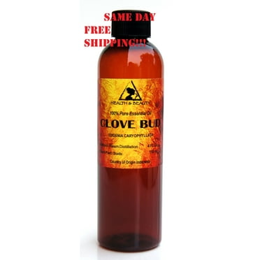 CLOVE BUD ESSENTIAL OIL AROMATHERAPY 100% PURE NATURAL 4 OZ