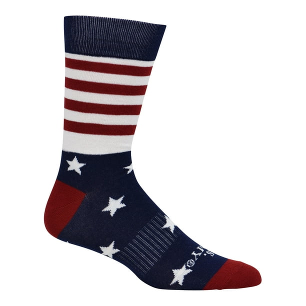 U.S. Army U.S. Army Men's Novelty USA Stars & Stripes Comfort Crew