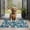 Dog With Pioneer, variant on Schnauzer Dogs and Pioneer Flower Door Rugs,Washable Non Slip Door Mats Indoor,Decorative Door Mats,Entry Mat Indoor for Entrance,Bedroom,Kitchen,Bathroom,17"x30"