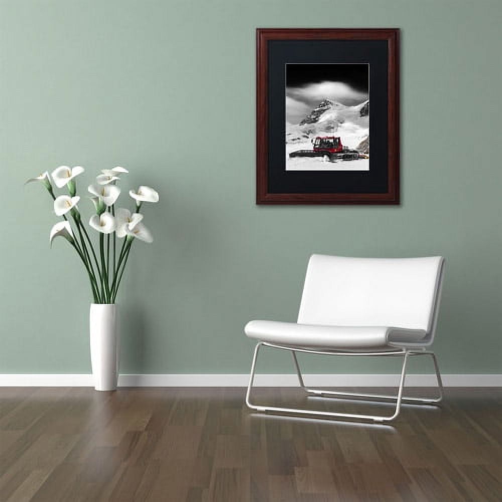 Trademark Fine Art "Tranquil Scene" Canvas Art by Philippe Sainte-Laudy, Black Matte, Wood Frame