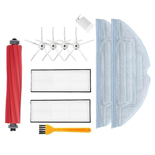 11pcs Main Side Brush Hepa Filter Mop Cloth For Xiaomi Roborock T7s