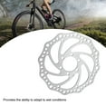 thumbnail image 3 of Durable Steel Material, Easy Installation, Reliable Performance, Enhanced Heat Dissipation - Bicycle Disc Brake Rotor With Versatile Design For Mountain Bikes And Road Bikes, 3 of 8