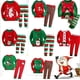 thumbnail image 2 of Pijamas de Navidad para bebés y niñas, conjunto de pijamas de Navidad de Papá Noel, ropa de dormir de algodón para niños pequeños, ropa de dormir de Año Nuevo para niños, conjunto informal, 2 of 4