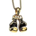 thumbnail image 1 of Collar con Colgante de Guante de Boxeo Miniatura Yashi Color Dorado, 1 of 4