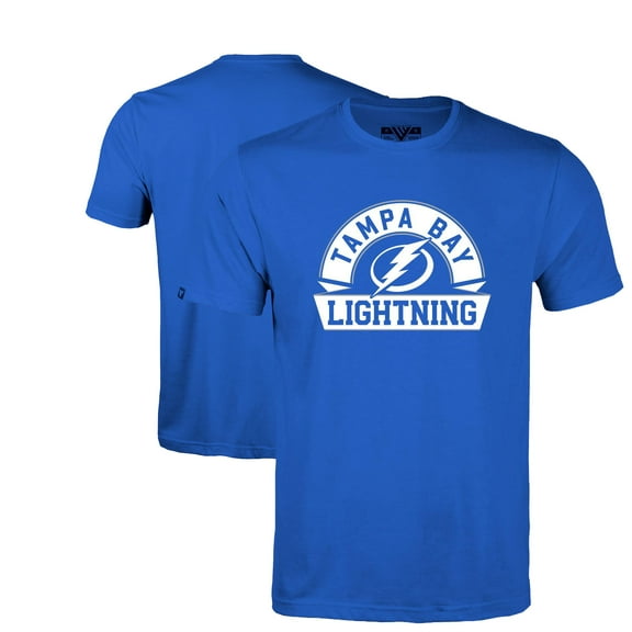 Youth Levelwear Royal Tampa Bay Lightning Little Richmond Banner Arch T-Shirt