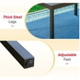 thumbnail image 3 of Sophia & William 7 Pieces Metal Patio Dining Set Swivel Chairs and Extendable Table Set, 3 of 10