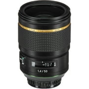 Pentax HD PENTAX-D FA 50mm F1.4 SDM AW Single-Focus Lens, Black