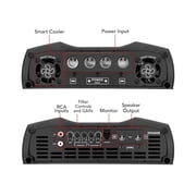 Taramps Smart 5 Monoblock 5000 Watts RMS 1~2 Ohms 12.6 VDC Class D Car Amplifier