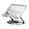 thumbnail image 1 of Base Soporte Para Laptop/tableta Portátil Ajustable plata base redonda, Malubero, Gris, 1 of 5