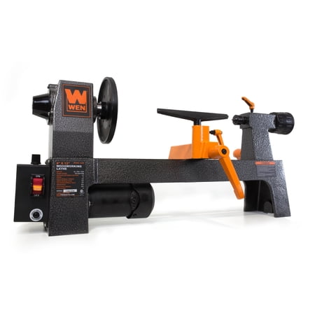 WEN 3.2-Amp 8-Inch by 12-Inch Variable Speed Mini Benchtop Wood Lathe