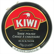 Kiwi Shoe Care Wax Shoe Polish, Giant Size 2.5 Oz, Black