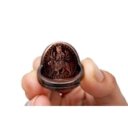 Rudra Centre Shree Durga Yantra Ring - Copper