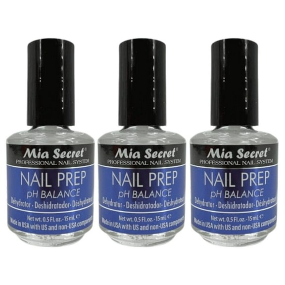 Mia Secret Nail Prep 1/2 oz (NP-30) x 3