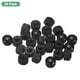 thumbnail image 4 of Paquete de 25 tuercas de tapa roscadas, tapas de tornillo M4x11mm para luminarias, tuerca de perilla estriada hembra para reemplazo de cubierta de luz de techo [Negro mate], 4 of 7