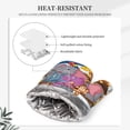 thumbnail image 4 of Honeii Rainbow Animals on Noah's Ark patten Oven Mitts and Pot Holders Sets, Baker Oven Mitts, Mittens for Kitchen Decor, Baking Lover over Gloves Gifts, 4 of 7