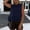 Navy, variant on Womens Crochet Crop Tank Tops Sleeveless Fringe Crew Neck Camisole Tops Trendy Boho Knit Summer Sweater Vest