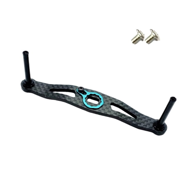 Bgsha Fishing Rocker Handle FOR DAIWA FOR ABU Hole 8/5MM Carbon Fiber BaitCasting Reel Reel Rocker Grip Carp Fishing Accessories