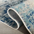 thumbnail image 6 of SAFAVIEH Madison Kebo Abstract Area Rug, Grey/Blue, 3' x 3' Round, 6 of 8