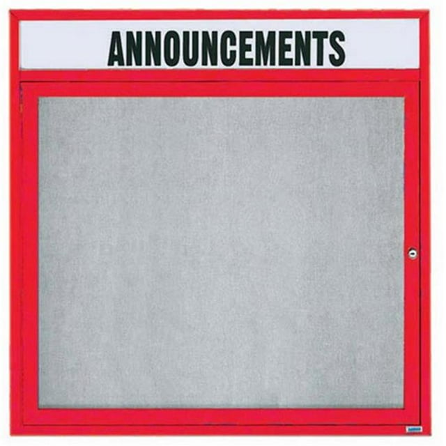 Aarco Products ODCC3636RHIR Tableau d'Affichage Extérieur Lumineux - Rouge