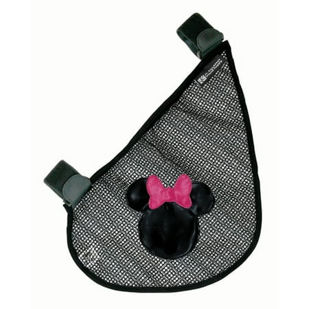 Disney Baby by J.L. Childress Side Sling Cargo Net - Stroller Organizer Accessory, Mesh Storage Bag, Universal Fit - Minnie Mouse
