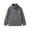 Grey, variant on Boys Girls Sherpa Fleece Jacket Full-Zip Fuzzy Fleece Sweatshirt Kid Toddler Windproof Coat Soft Winter Jacket Thick Raincoat