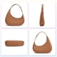 thumbnail image 5 of Bolso de hombro Keyli Polene Bolsos a la moda de cuero vegano marrón, 5 of 6