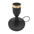 thumbnail image 2 of Small Handheld Metal Candleholder for Home Decor and Table Centerpiece, 2 of 6
