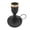 Multicolor, variant on Mareep Small Metal Handheld Candle Holder with Loop Handle, 2.75 Inch Gold Taper Candle Stand for Wedding Table Décor, Party Centerpiece