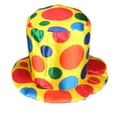 thumbnail image 1 of Gorro de payaso con forma de bola, gorra, escenario, disfraz de payaso adulto, 1 of 1