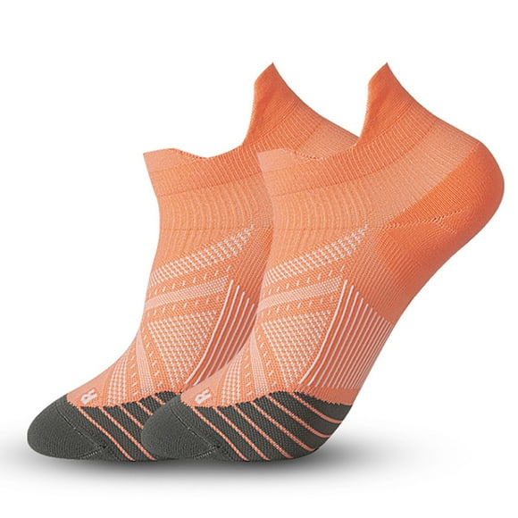 Bunenne Womens Ankle Socks Work Socks for Men Quarter Socks Women Customized Fashion PVC Bottom Color Can Be Customized Children's Casual Sports Shoes Cute Socks for Women Orange L