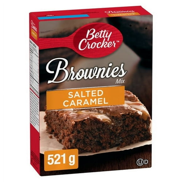 Betty Crocker Salted Caramel Brownies Mix, 521 g