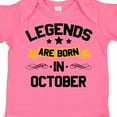 thumbnail image 4 of Inktastic Legends Are Born in October Boys or Girls Baby Bodysuit, 4 of 5
