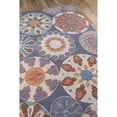 thumbnail image 4 of Momeni Floral Geometric & Abstract Traditional Area Rugs, Blue 5'x7'6", 4 of 6