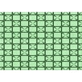 thumbnail image 1 of Ahgly Company Machine Washable Indoor Rectangle Transitional Mint Green Area Rugs, 7' x 10', 1 of 1