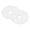 White, variant on Nylon Flat Washers, M20 x 20mm ID x 35mm OD Round Flat Plain Washer Plastic Gasket Fastener for Household Faucet Pipe Water Hose, Black, Pack of 20