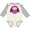 Natural and Heather, variant on Inktastic Purple Owl Bird Boys or Girls Long Sleeve Baby Bodysuit