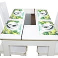thumbnail image 4 of Forest People 12×18 inch Placemats Heat Resistant Washable Foldable Rectangular Placemats Set Decoration Indoor Outdoor for Kitchen Dining Table 4PCs, 4 of 8