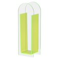 thumbnail image 2 of sunsanly Clear Acrylic Flower Vase Modern Home Office Dining Table Centerpiece Desktop Decoration Hydroponic Floral Holder Transparent Container, 2 of 8