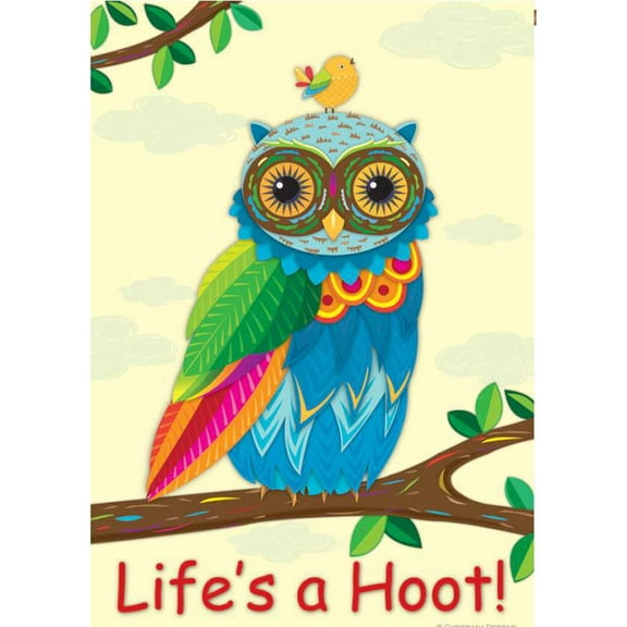Premier House Flag - Life's A Hoot
