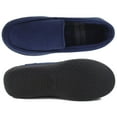 thumbnail image 3 of Chaussons pour Hommes en Microsuède Mocassins Chaussures de Maison en Mousse à Mémoire de Forme, 3 of 4