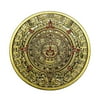 Mayan Qilong Green Bronze Coin Pyramid Commemorative Medallion Art Hobby