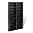 thumbnail image 3 of Barrister holds 800 CDs - Color:Oak-Color:Black, 3 of 4
