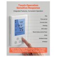 thumbnail image 6 of Programmable Thermostat 7 Day White for Underfloor Heating & Heat Pump, 6 of 9