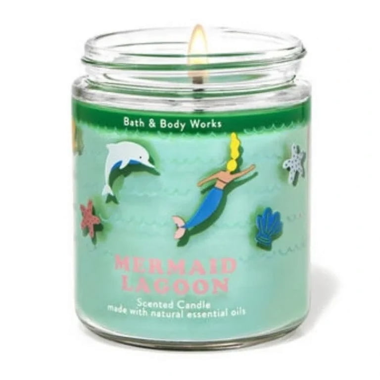 Bath & Body Works Mermaid Lagoon 7 Oz Scented Container Candle